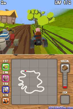 Image n° 3 - screenshots : Calvin Tucker's Redneck - Farm Animal Racing Tournament